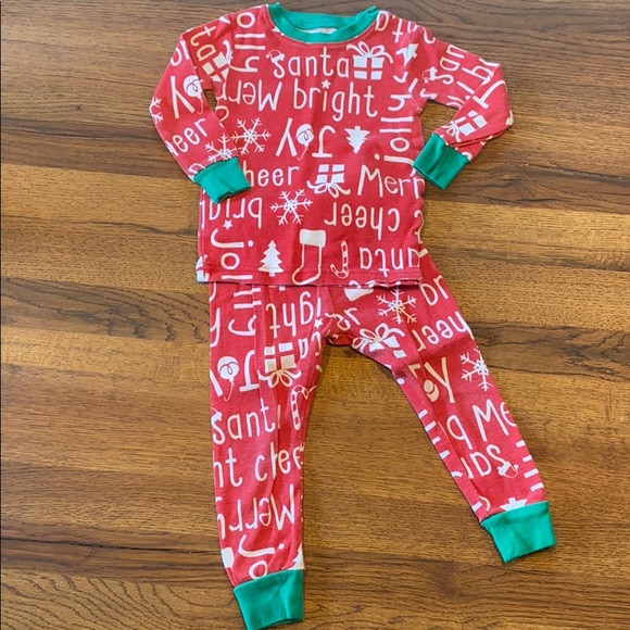 Carters holiday PJ set. Used, good condition. - Picture 2 of 5
